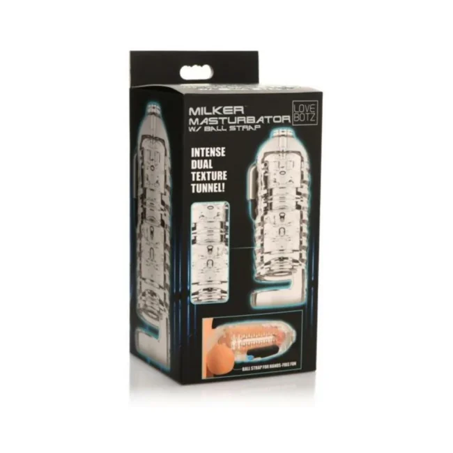 Lovebotz Milker Tpe Masturbator W-strap