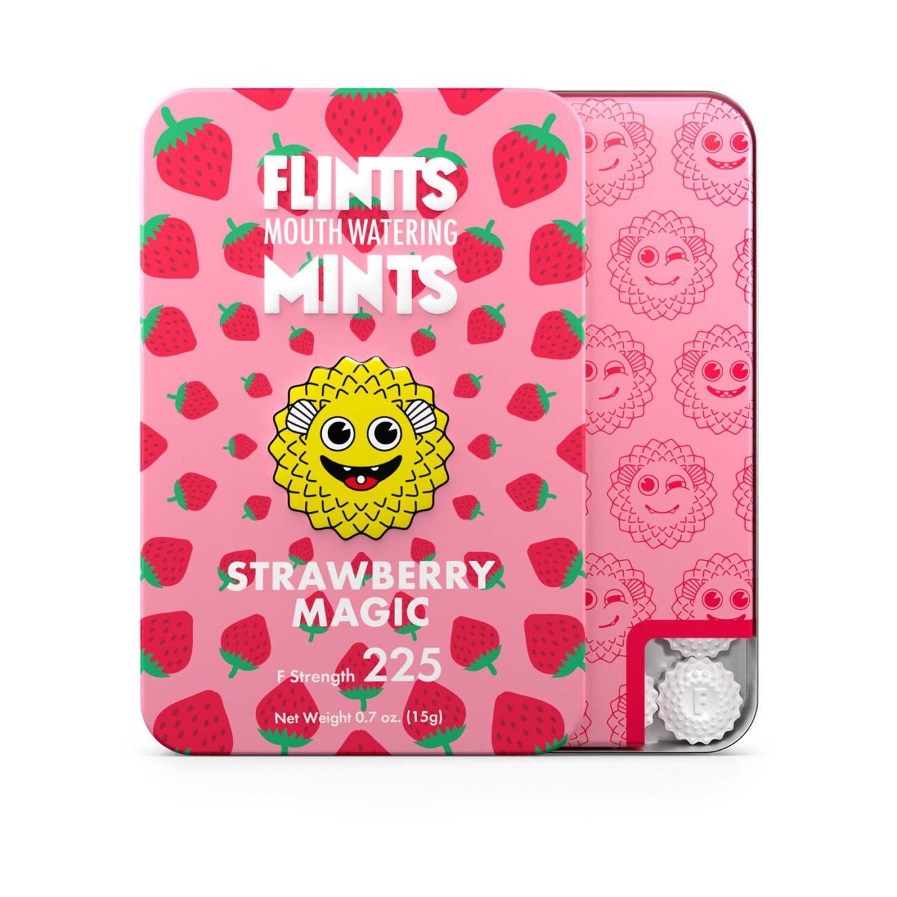 Flintts Mouth Watering Mints Strawberry Magic - F-Strength 225